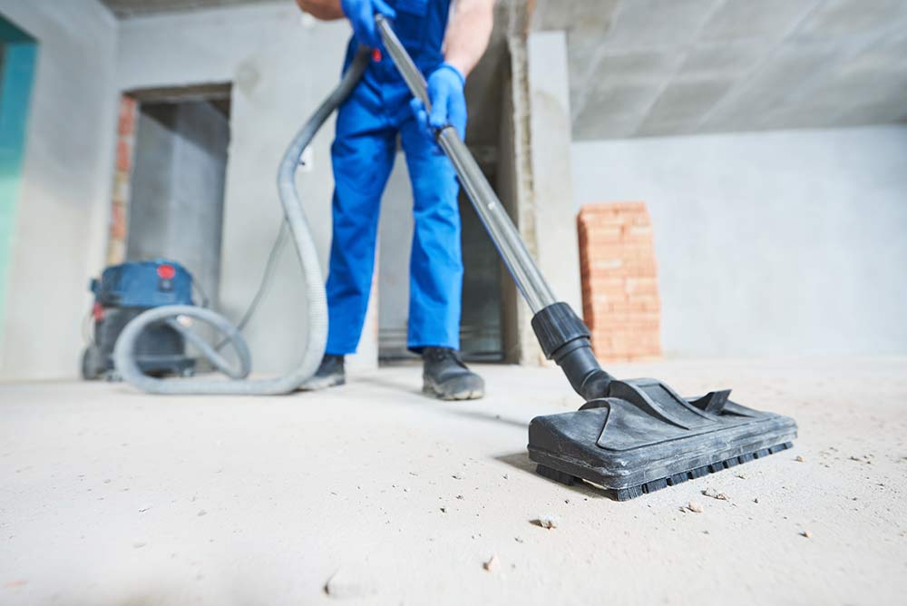 Fin de chantier qu’en est-il du nettoyage